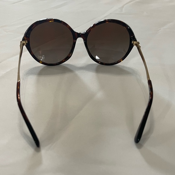 Original Coach Sunglass. Tortoise Dark Brown, polarized brown lenses. - Picture 5 of 12